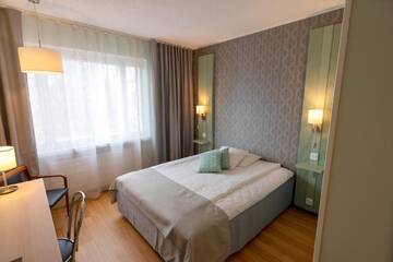 Фото номера Двухместный номер «Комфорт» с 1 кроватью Отель Hotel Hirvi г. Ээнекоски 11