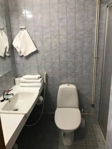 Фото номера Двухместный номер с 1 кроватью Отель Hotel Hirvi г. Ээнекоски 2